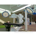 Camera round surgical lamp